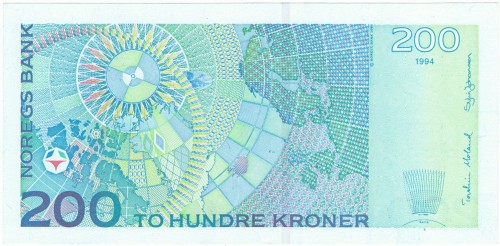 Norwegia P-48 - 1994 - 200 koron (rewers).jpg
